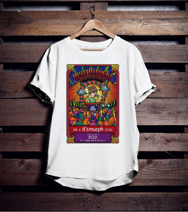 Murphrocks Morrison CO Apr 4 2026 Red Rocks Special Guest D.O.D It's Murph T-Shirt