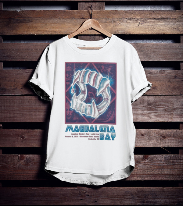 Magdalena Bay October 8 2025 Marathon Music Works Nashville TN T-Shirt