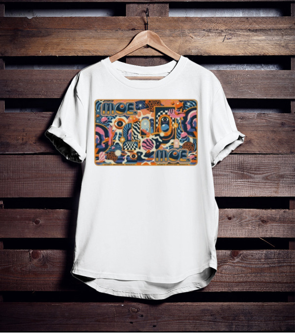 Moe. October 9-10 2025 Brooklyn Bowl NY Psychedelic Abstract Art T-Shirt