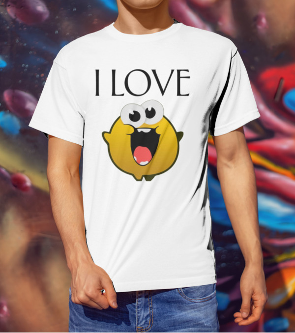 I Love Steam Happi Emoji Enthusiast Graphic T-Shirt