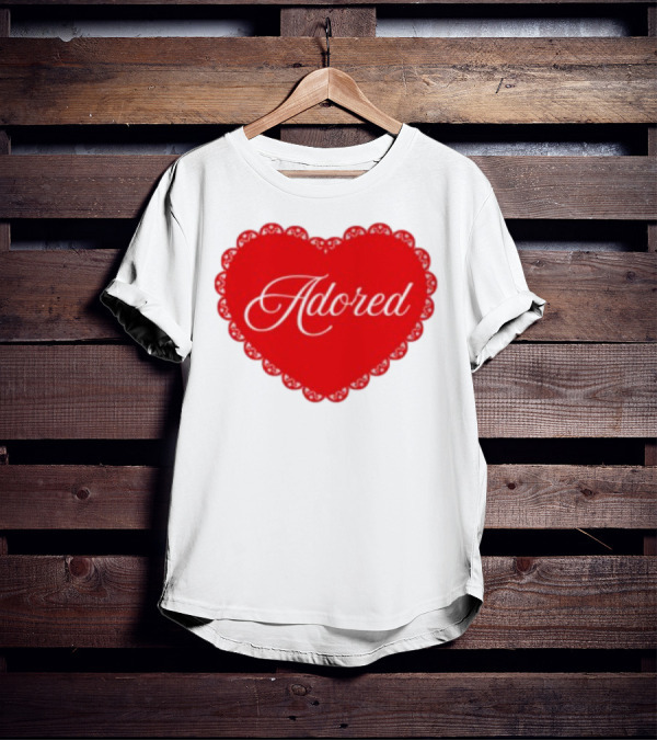 Paris Hilton Heart Adored T-Shirt