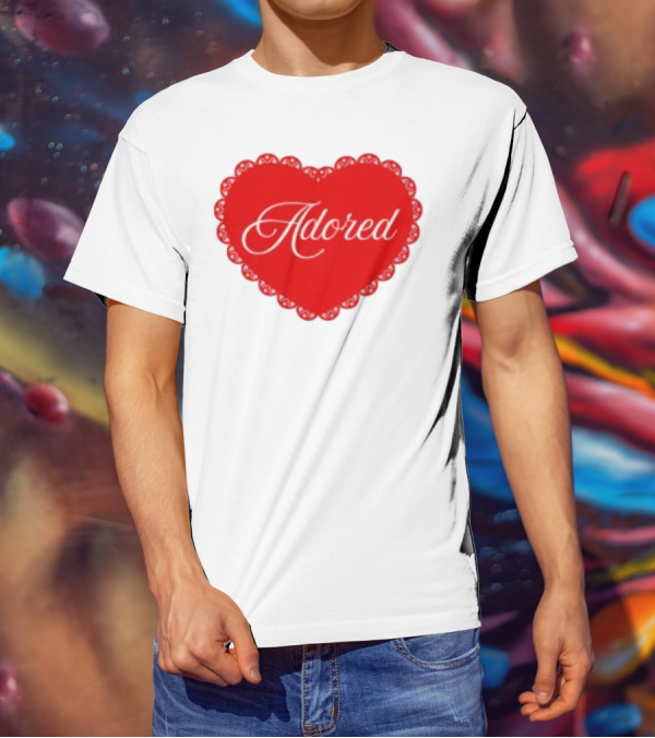 Paris Hilton Heart Adored T-Shirt