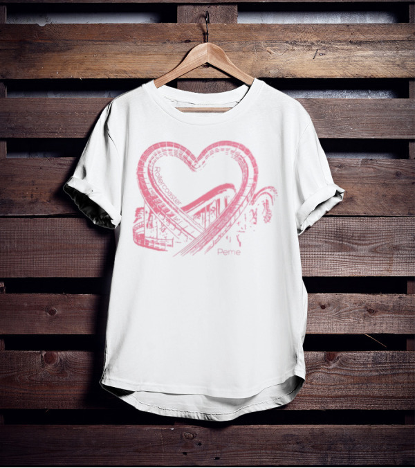 Perrie Heart Roller Love T-Shirt