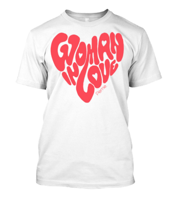 "Heart Shaped Perrie Woman In Love" T-Shirt