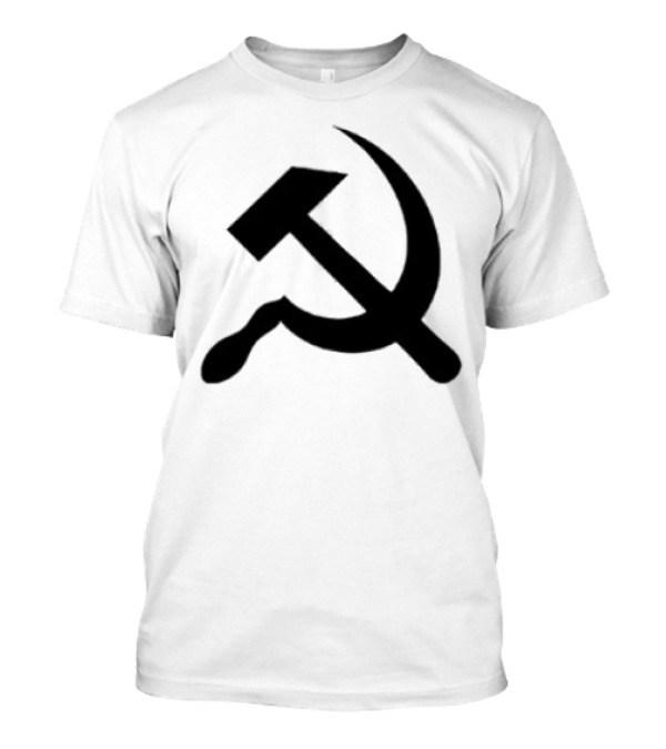 Certainly! Here's The Revised Title Following Your Instructions: "Vitalik Buterin Ethereum Ef 01 Hammer And Sickle Symbol" T-Shirt