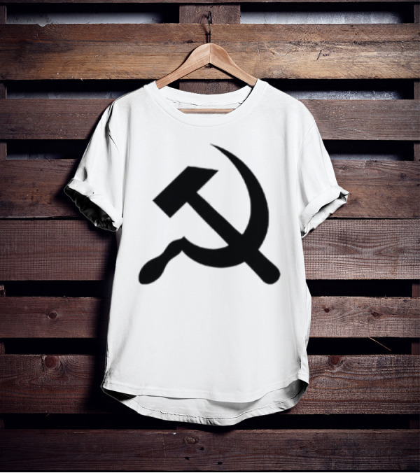 Certainly! Here's The Revised Title Following Your Instructions: "Vitalik Buterin Ethereum Ef 01 Hammer And Sickle Symbol" T-Shirt