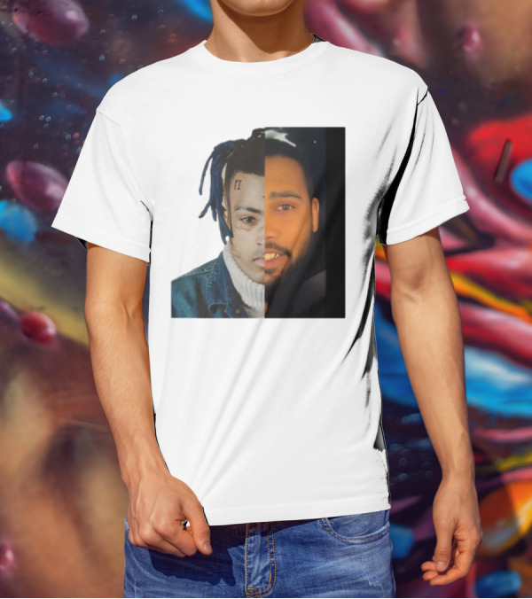 Xxxtentacion Goonlord Half Face Portrait T-Shirt