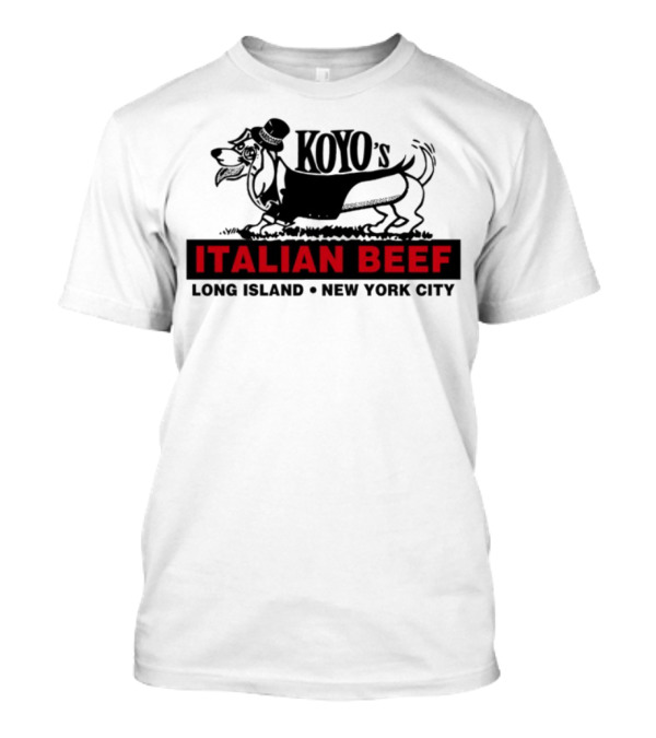 Koyo's Italian Beef Long Island New York City Retro Style T-Shirt