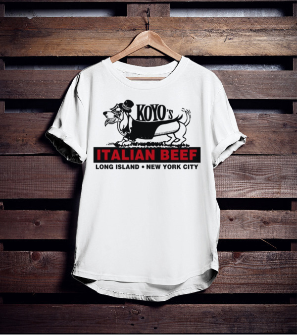 Koyo's Italian Beef Long Island New York City Retro Style T-Shirt