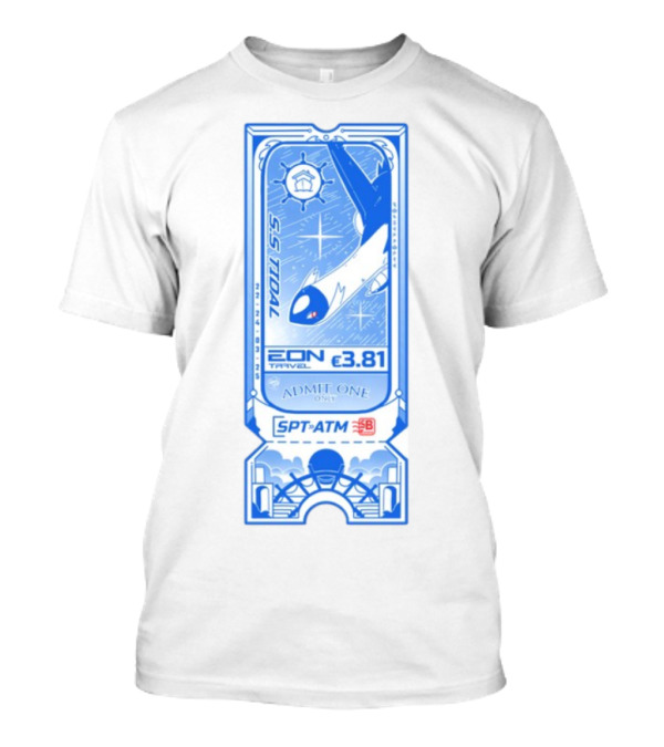 S.S. Tidal Eon Travel Ticket Admit One €3.81 T-Shirt