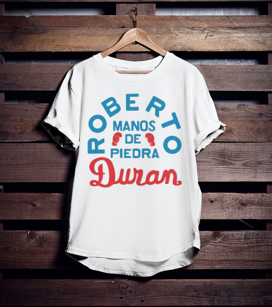 Roberto Manos De Piedra Duran Boxing Tribute T-Shirt