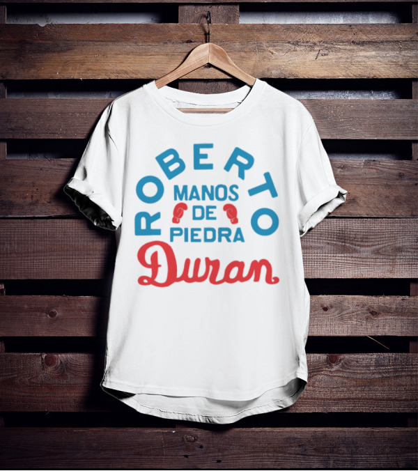 Roberto Manos De Piedra Duran Boxing Tribute T-Shirt