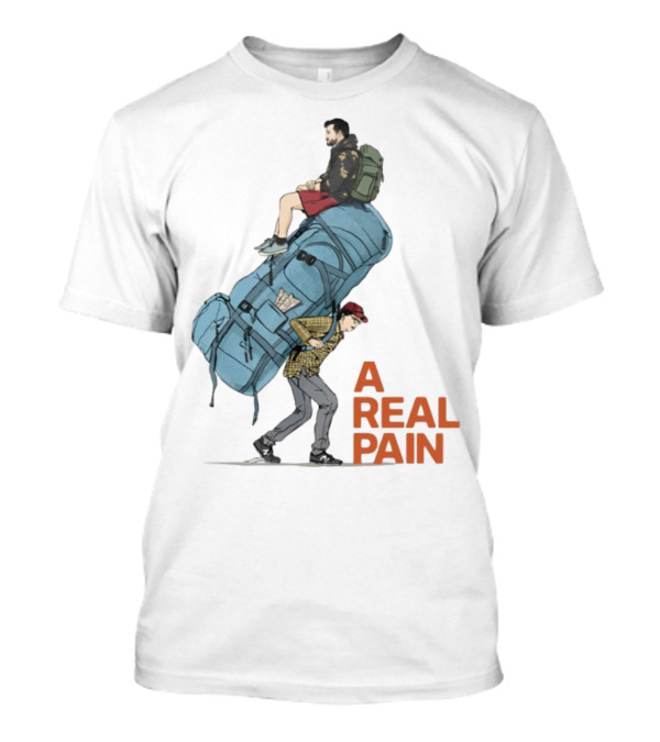 Searchlight Pictures A Real Pain Hiking Backpack Adventure T-Shirt