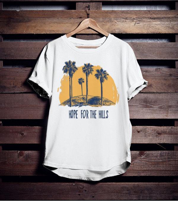 Hope For The Hills Tanner Christian Courtad Palms Hillside T-Shirt