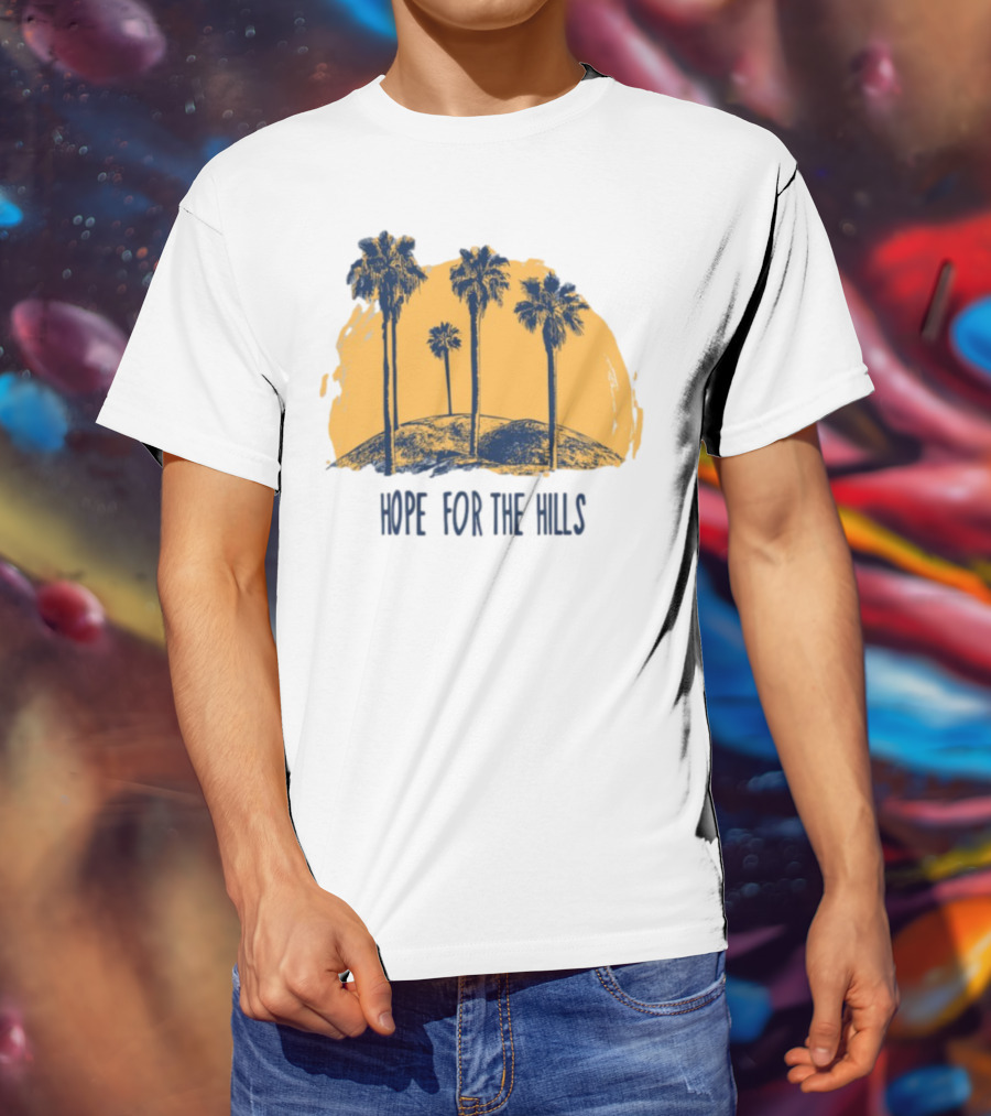 Hope For The Hills Tanner Christian Courtad Palms Hillside T-Shirt