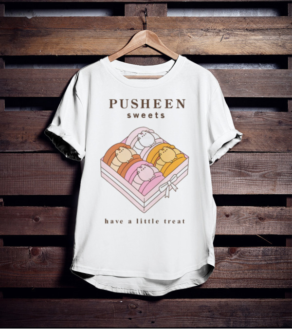 Pusheen Sweets Have A Little Treat Dessert Box T-Shirt
