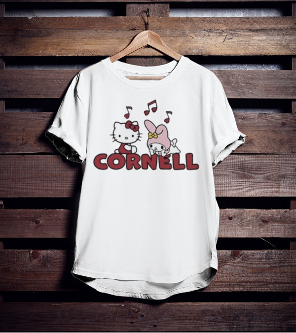 Cornell University Hello Kitty My Melody Musical Collaboration T-Shirt