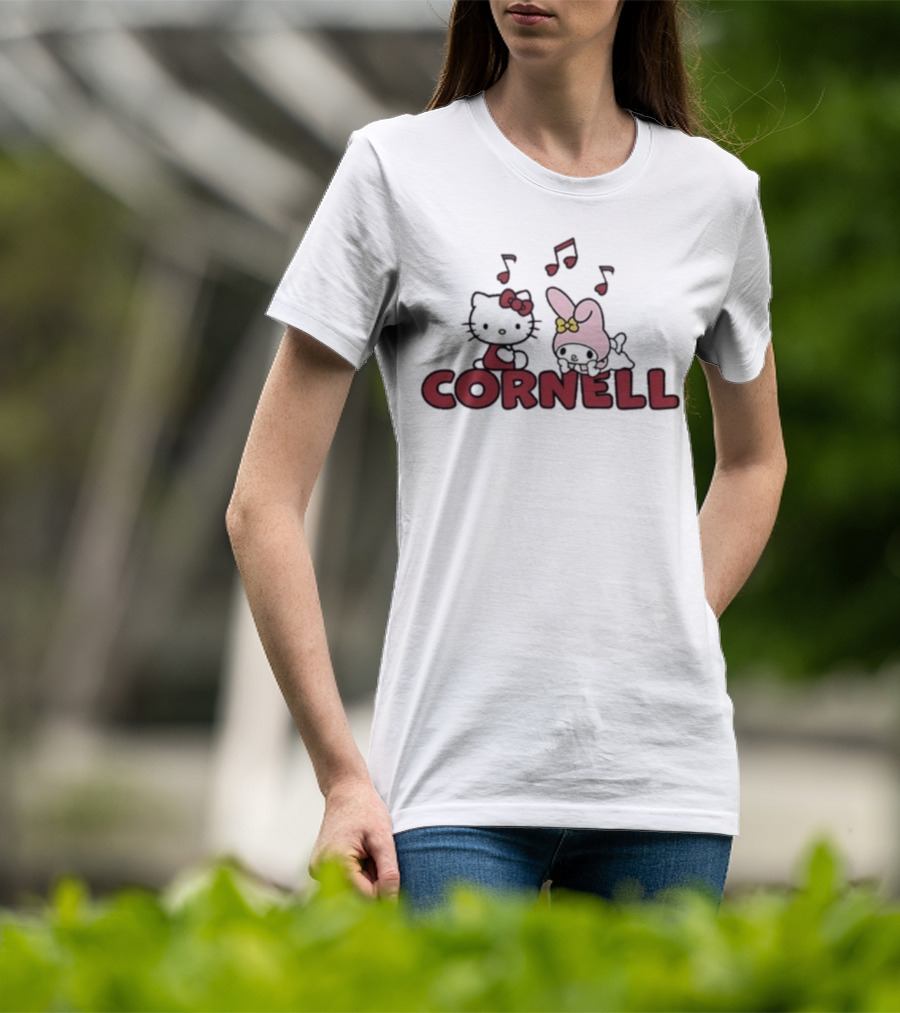 Cornell University Hello Kitty My Melody Musical Collaboration T-Shirt