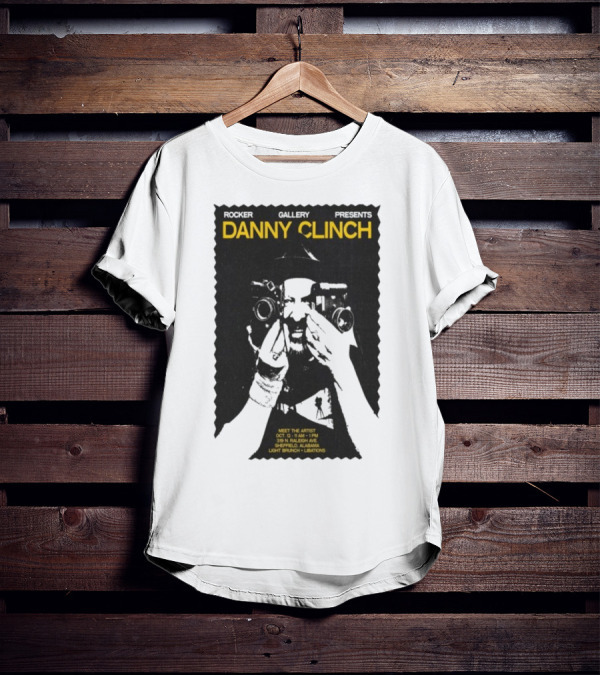 Danny Clinch Meet The Artist Event October 12 2025 Sheffield Alabama 319 N Raleigh Ave Light Brunch And Libations T-Shirt