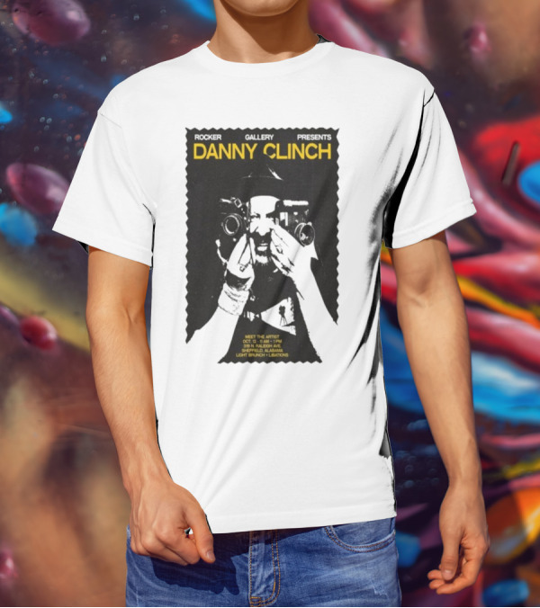 Danny Clinch Meet The Artist Event October 12 2025 Sheffield Alabama 319 N Raleigh Ave Light Brunch And Libations T-Shirt