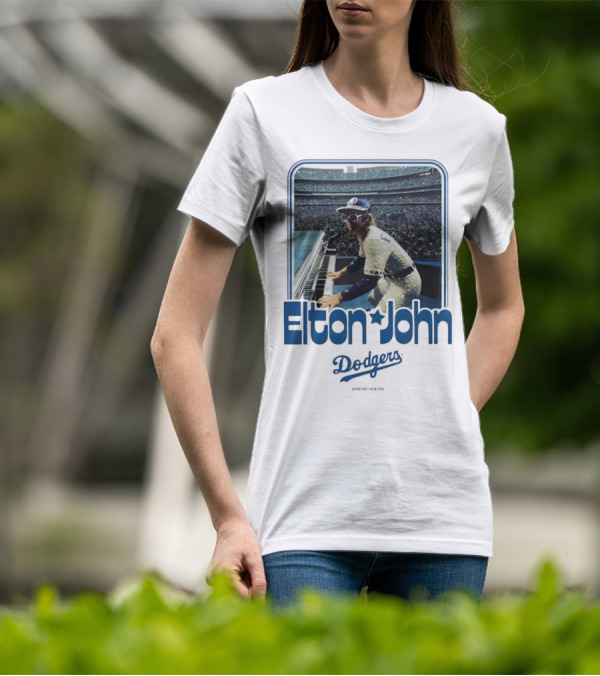 Elton John Dodgers Stadium Concert Los Angeles T-Shirt