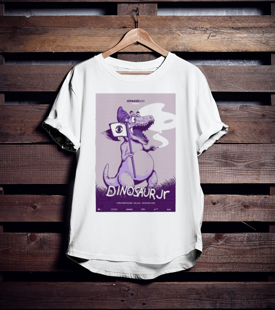 Dinosaur Jr. Hipnosis 2025 Mexico City Nov 3 Foro Indie Rocks T-Shirt