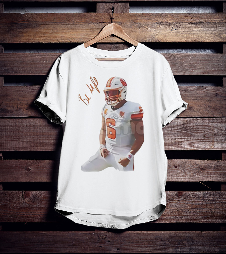 Baker Mayfield Signature Tampa Bay Buccaneers NFL Quarterback Number 6 T-Shirt