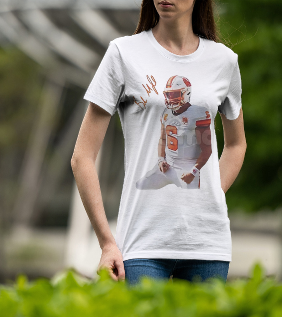 Baker Mayfield Signature Tampa Bay Buccaneers NFL Quarterback Number 6 T-Shirt