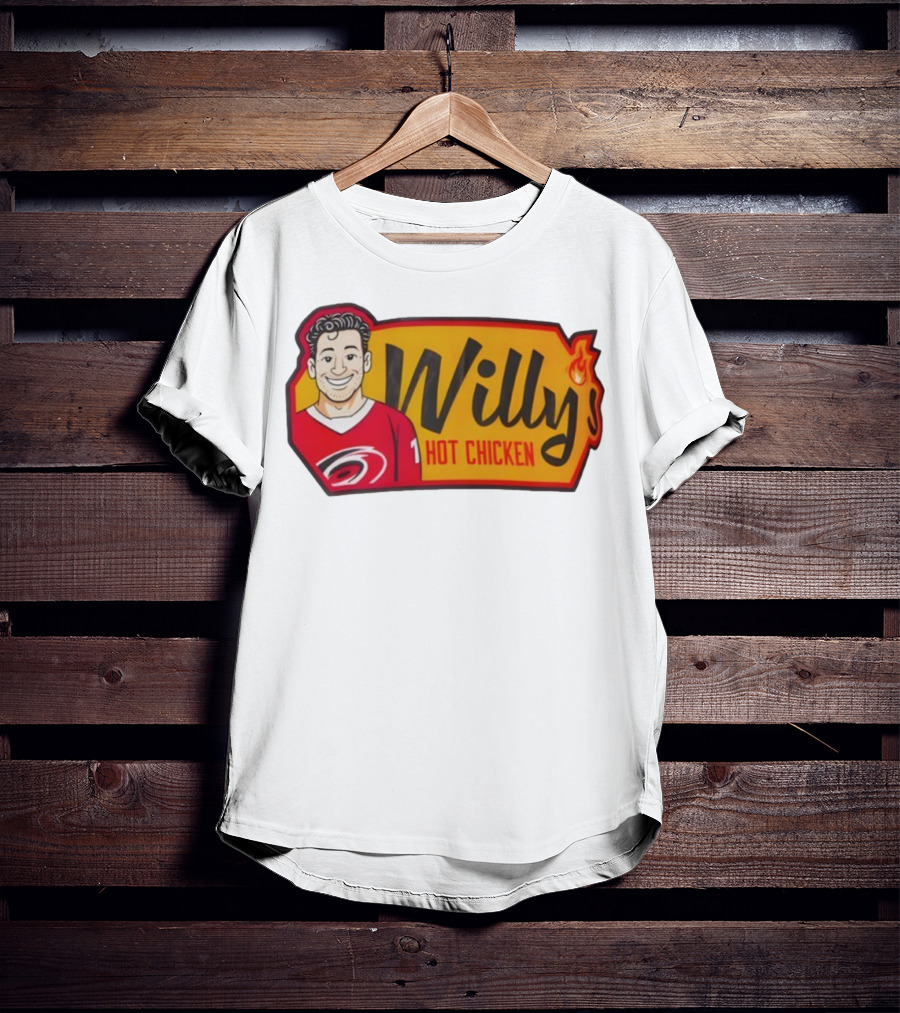 Willy Hot Chicken Carolina Hurricanes Sports Fan Apparel T-Shirt