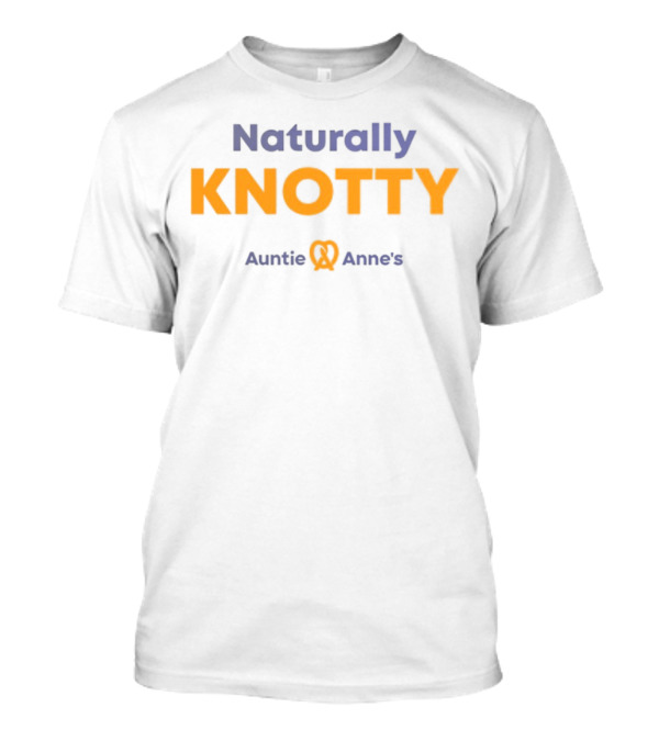 Naturally Knotty Auntie Anne's Pretzel Branding T-Shirt