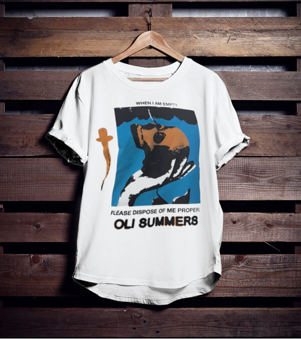 Oli Summers When I Am Empty Please Dispose Of Me Properly T-Shirt