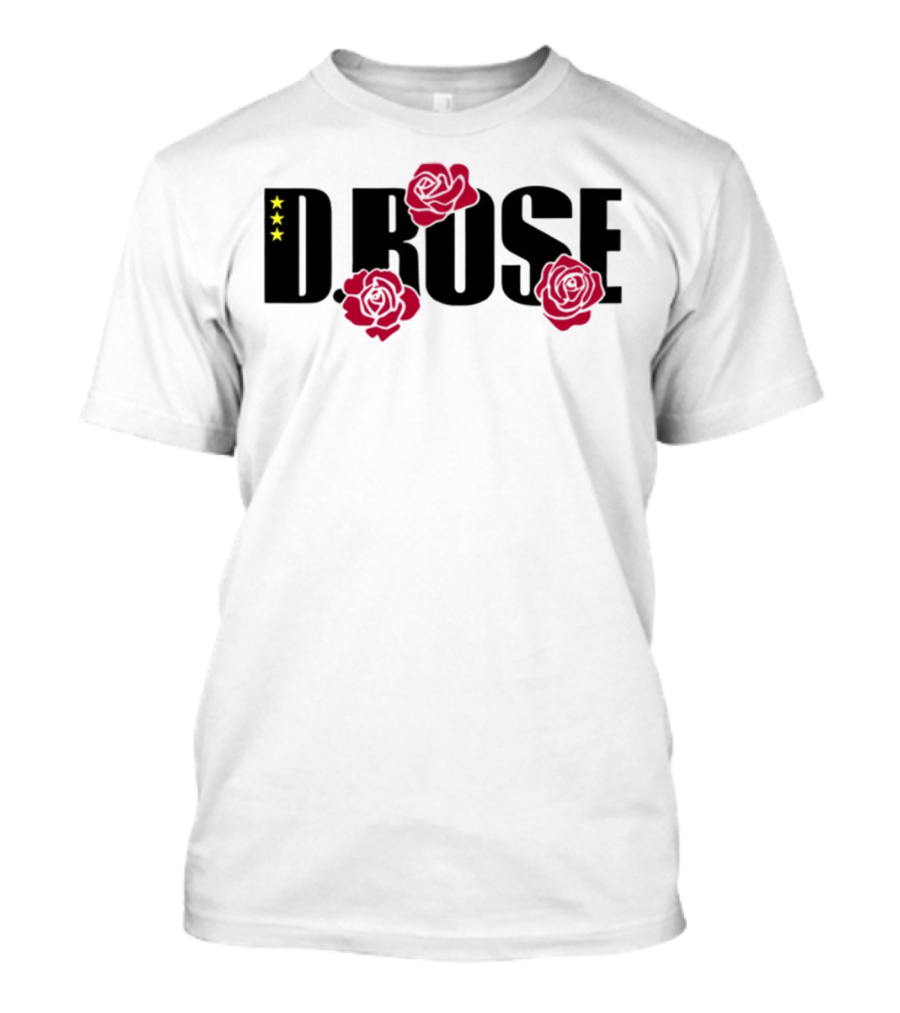 Slam X D Rose Stars And Roses T-Shirt