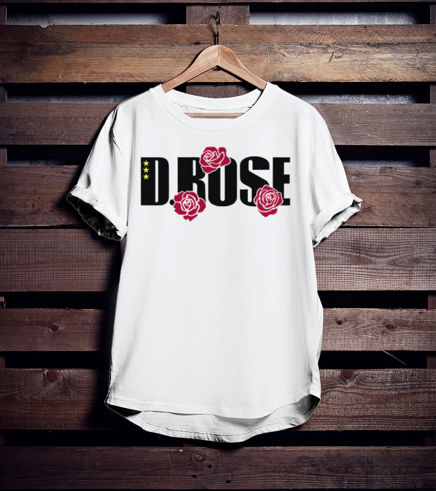 Slam X D Rose Stars And Roses T-Shirt