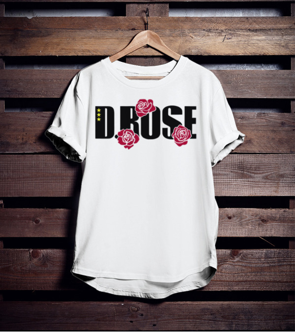 Slam X D Rose Stars And Roses T-Shirt