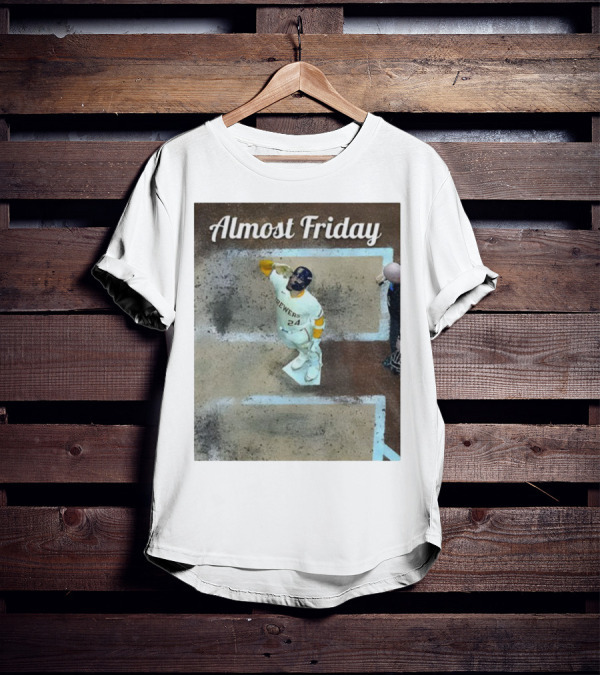 William Contreras Brewers Almost Friday 24 At Home Plate 2025 T-Shirt