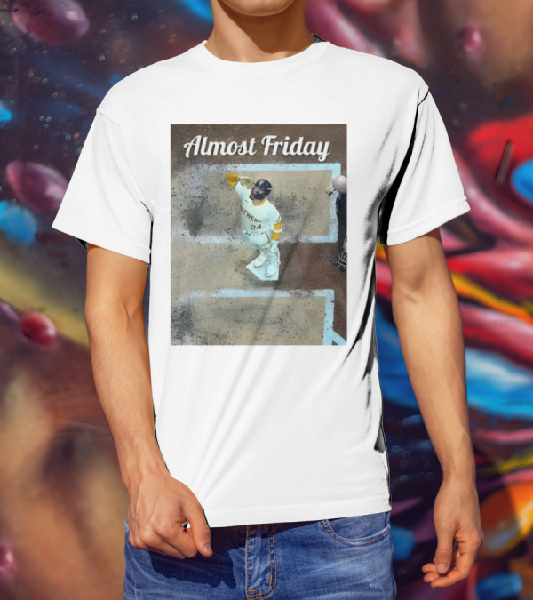 William Contreras Brewers Almost Friday 24 At Home Plate 2025 T-Shirt