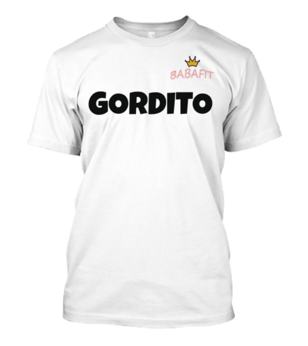 Babafit Gordito Crown Motif T-Shirt