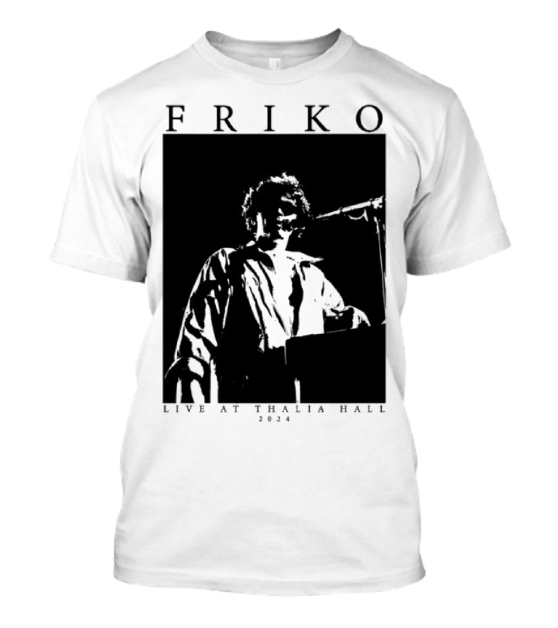 Friko Live Performance 2024 Thalia Hall Concert T-Shirt
