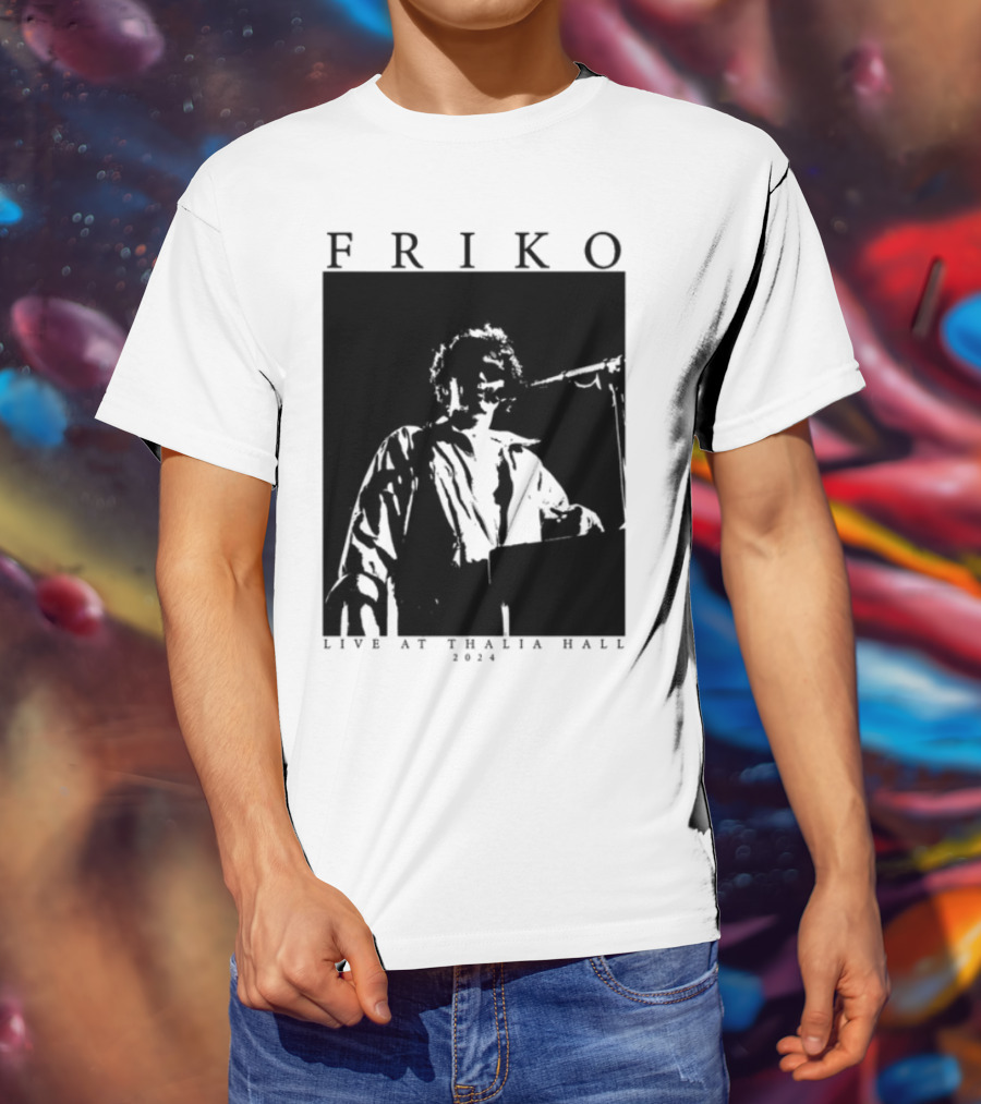 Friko Live Performance 2024 Thalia Hall Concert T-Shirt