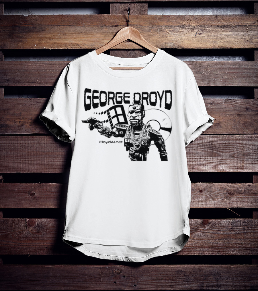 George Droyd Retro Vintage Droid Star Patterns T-Shirt