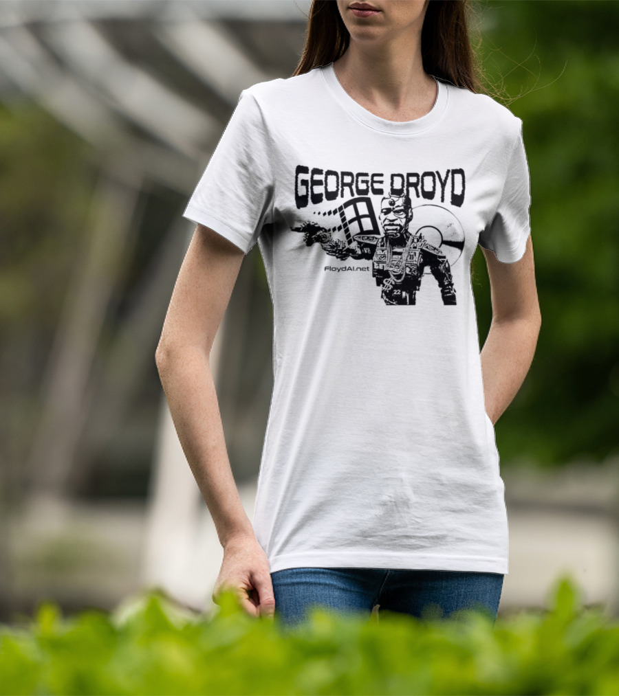 George Droyd Retro Vintage Droid Star Patterns T-Shirt