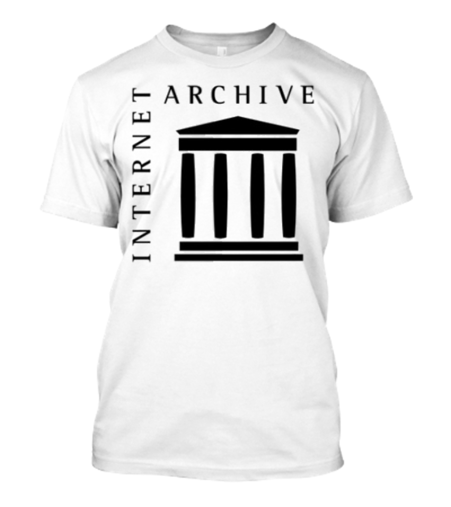 Internet Archive Classic Pillar Emblem T-Shirt