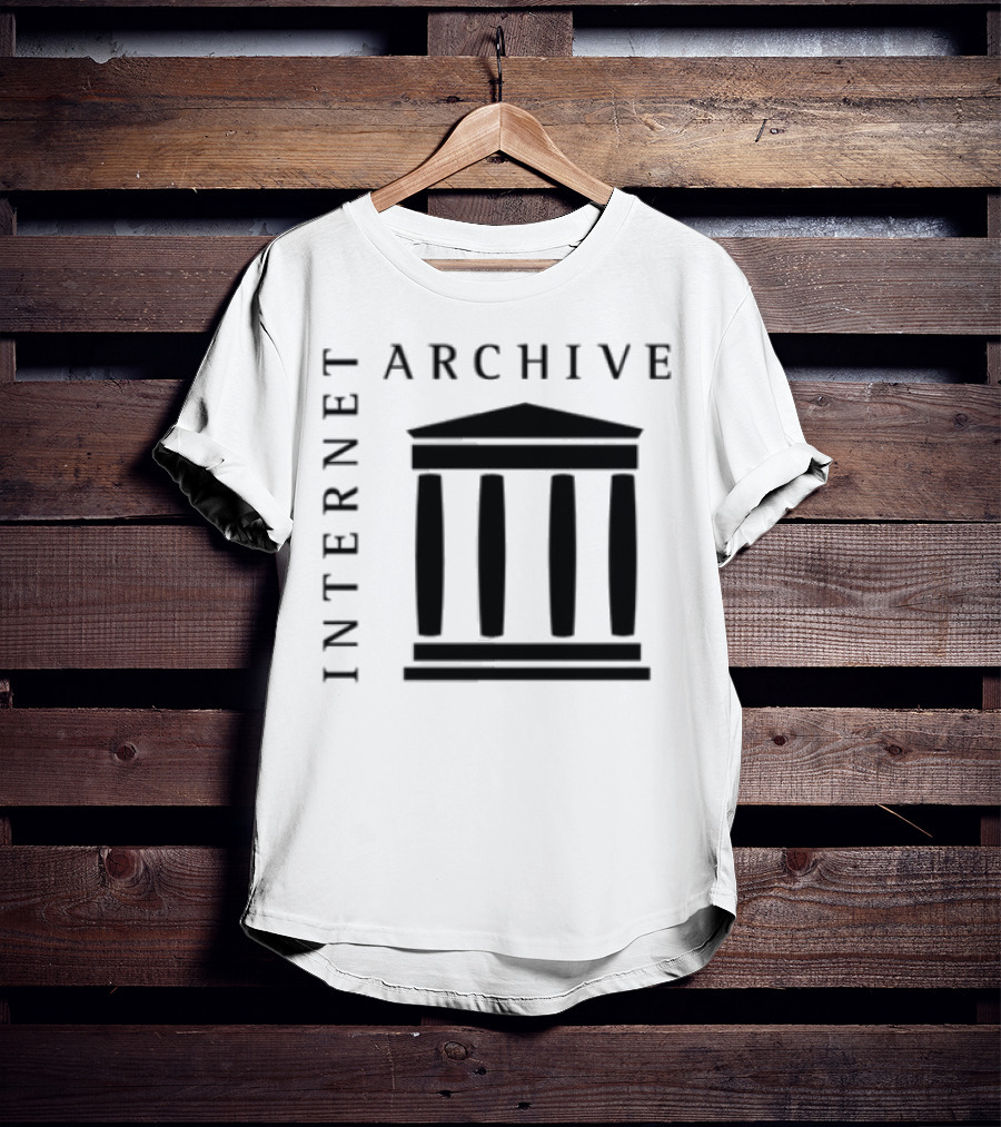 Internet Archive Classic Pillar Emblem T-Shirt