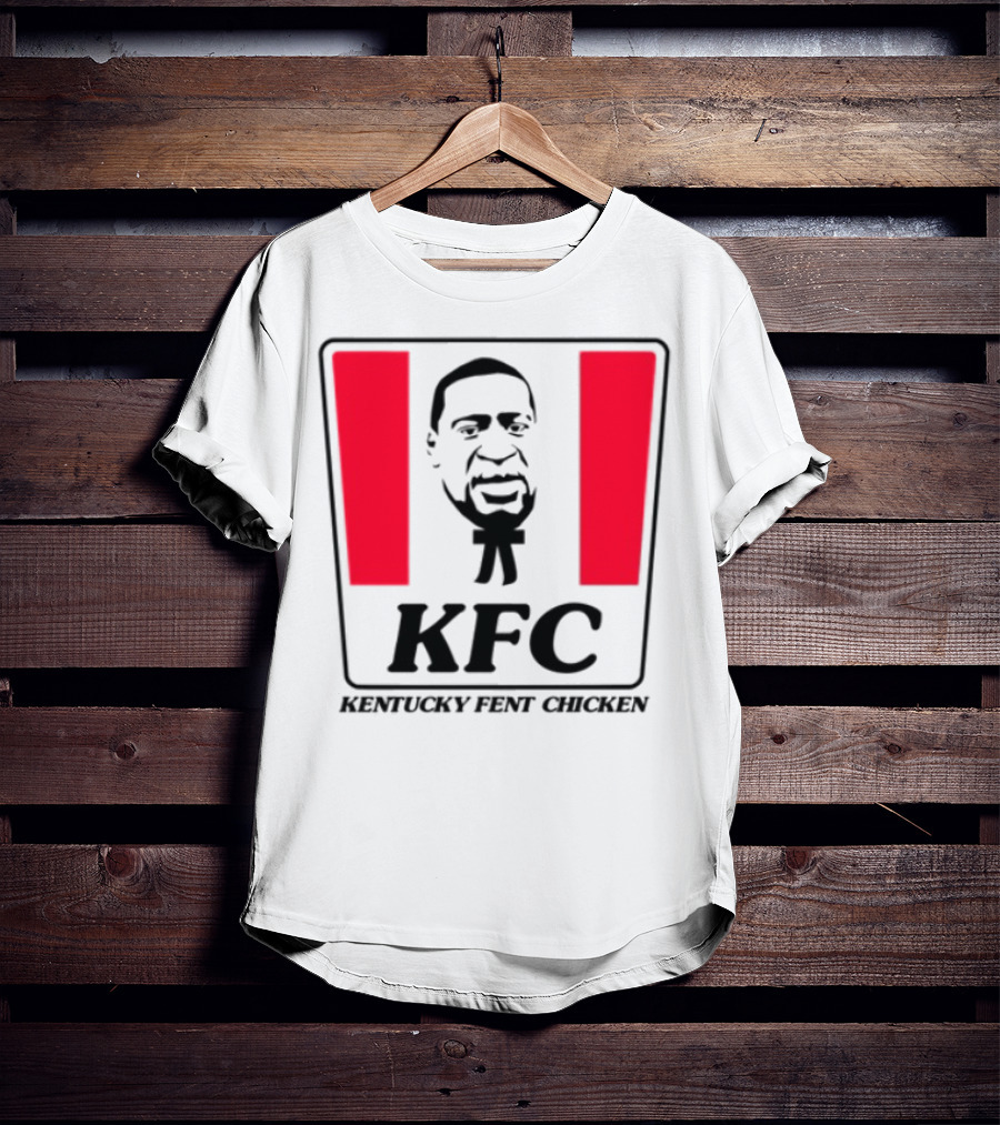 KFC Kentucky Fent Chicken Parody Red Bucket T-Shirt