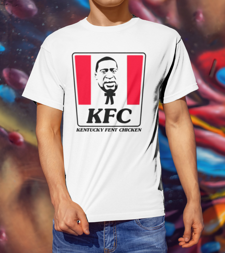 KFC Kentucky Fent Chicken Parody Red Bucket T-Shirt