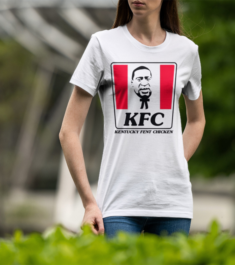 KFC Kentucky Fent Chicken Parody Red Bucket T-Shirt