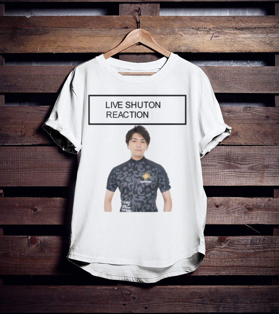 Live Shuton Reaction GameStar Esports Pattern MST Team Wear T-Shirt