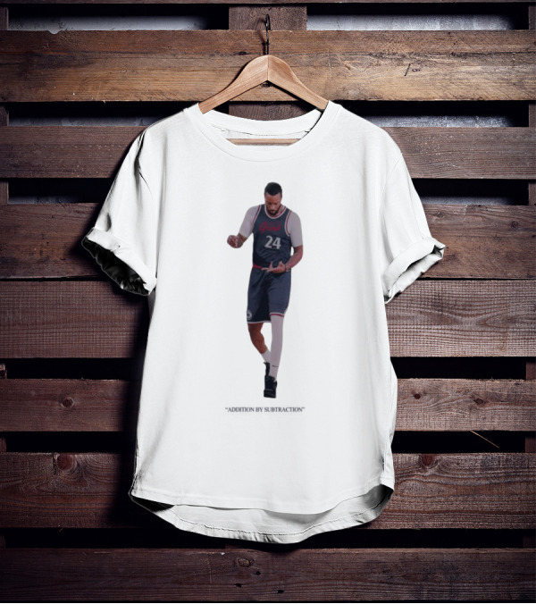 Norman Powell Grind 24 Basketball Addition By Subtraction T-Shirt