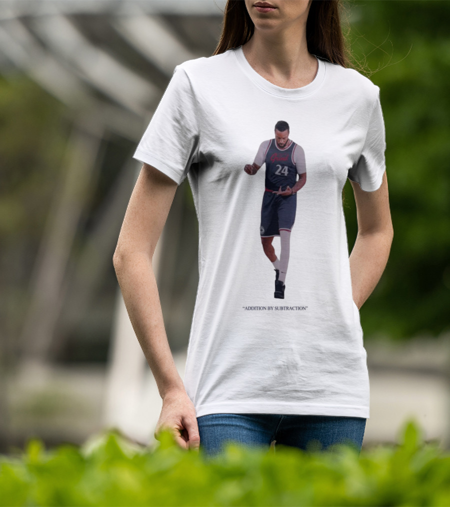 Norman Powell Grind 24 Basketball Addition By Subtraction T-Shirt