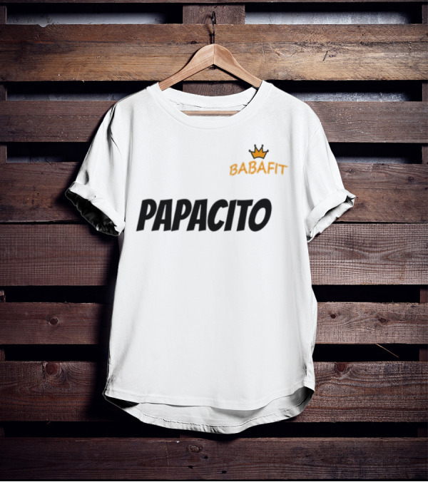 "Papacito Babafit King Crown Logo Style" T-Shirt